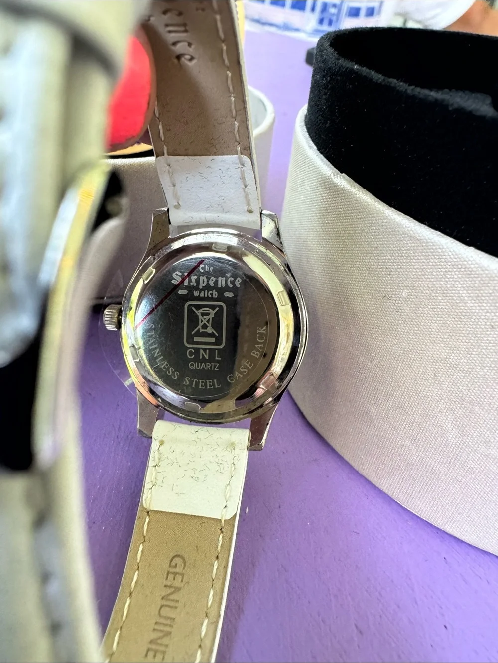 Sixpence watch - perfect gift for a bride